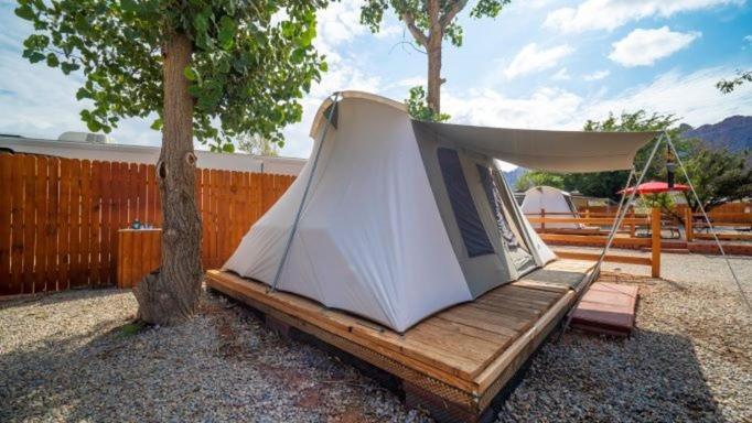 Funstays Glamping Setup Tent In Rv Park #2 Ok-T2 摩押 外观 照片